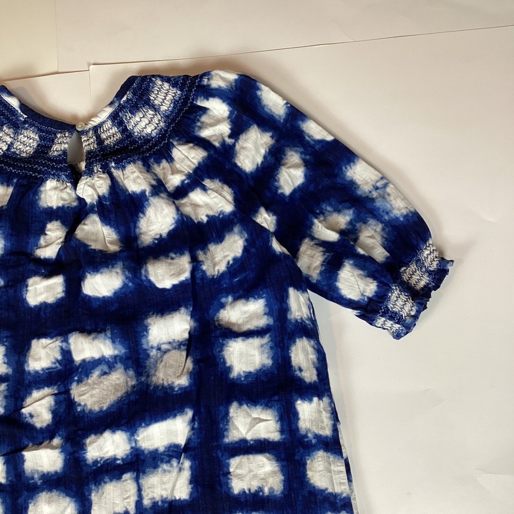 Sonoma Womens Blouse Shirt Size Medium Top Comfort Stretch Short Sleeve - Picture 6 of 6